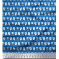 thumbnail image 1 of Soimoi Rayon Fabric Cat Animal Print Sewing Fabric Yard 56 Inch Wide, 1 of 3