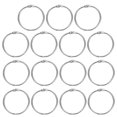 thumbnail image 3 of 20Pcs Metal Binder Rings Multi-function Key Rings Metal Notepad Rings Loose Leaf Binder Rings, 3 of 8
