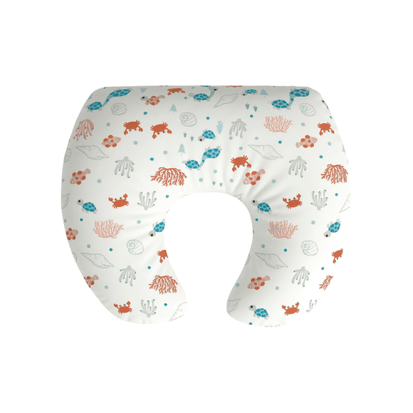 Coussin d’allaitement Jolly Jumper Baby Sitter | Coussin de soutien 100 % coton, hypoallergénique pour l’allaitement, l’assise et la détente | Fabriqué au Canada