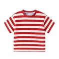 thumbnail image 4 of Akiihool T-Shirts Graphiques Garçons Ados T-Shirt Garçon - Mélange de Coton T-Shirts Graphiques à Manches Courtes pour Garçons - T-Shirt Graphique Cool Décontracté (Rouge, 5-6 Ans), 4 of 4