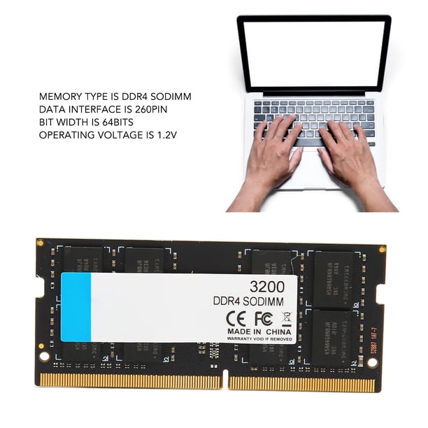 64GB Kit 2 X 32GB DDR4 SODIMM 3200MHz RAM, PC4 25600 CL22