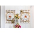 thumbnail image 5 of FRAÎCHE Spring Taupe Gingham Placemats, 4 pack, 5 of 5