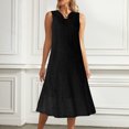 thumbnail image 1 of EGNMCR Robes de Soirée pour Femmes, Robes Formelles pour Femmes, Robes de Cocktail pour Femmes Mode Femme Robe Femme Couleur Unie à Paillettes, 1 of 8