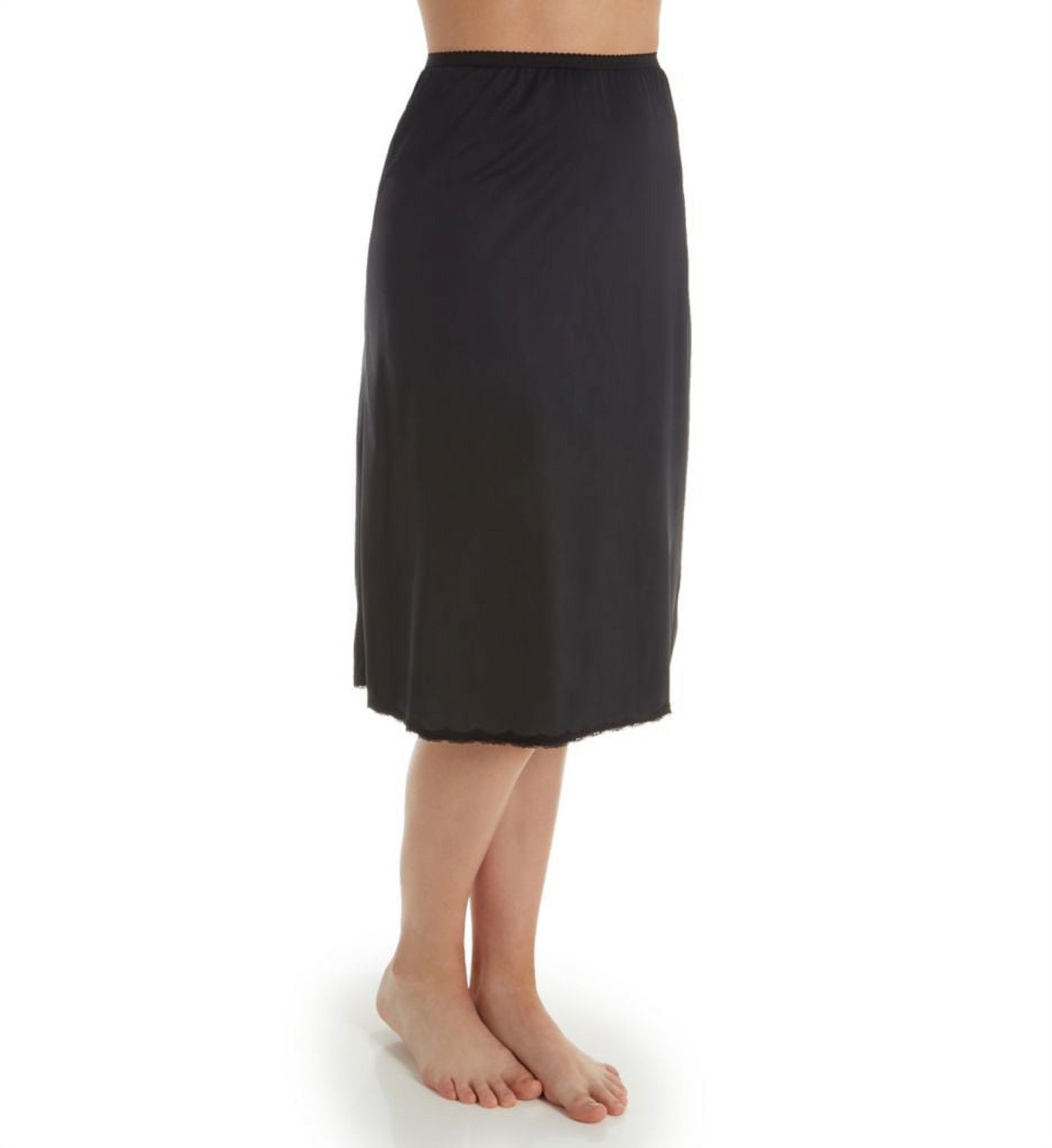 Combinaison Évasée Demi-Slip Shadowline 4711628 pour Femme 28 Pouces (Noir 3X)