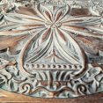 thumbnail image 2 of Drop-In, Glue-Up 2'x2' Faux Tin PVC Ceiling Tile ,Weathered Copper, 2 of 3