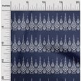 thumbnail image 2 of oneOone Velvet Navy Blue Fabric Block Craft Projects Decor Fabric Printed By The Yard 58 Inch Wide, 2 of 5