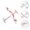 thumbnail image 3 of 10Pcs Airplane Building Model Wooden Foam Rubber Band For Children Outdoor Play, 3 of 9