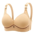thumbnail image 2 of AherBiu Plus Size Bras for Women No Underwire Push up High Support Bras with Multi Breasted Full Coverage Seamless Bras, 2 of 4