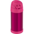 thumbnail image 4 of Thermos 12 OZ Funtainer Vacuum Insulated Bottle, Pink, 4 of 4