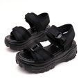 thumbnail image 3 of Chaussures pour Femmes Chaussures Compensées Femmes Mode Bouche de Poisson Plateforme Épaisse Mocassins Sandales Chaussures, 3 of 4