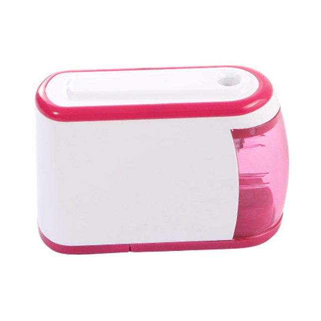 FlyFlise Portable Electric Pencil Sharpener Auto Quick Sharpening Battery Powered Safe and Durable Use for