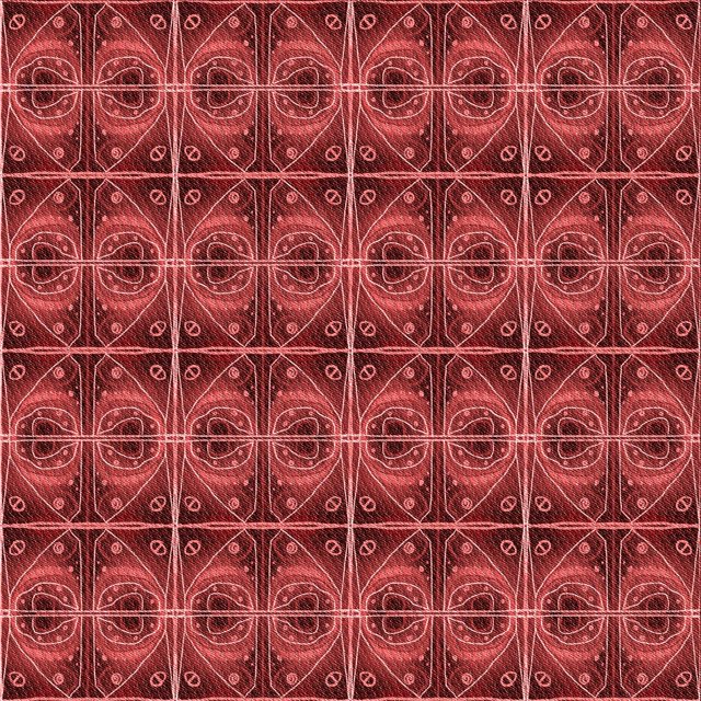 Ahgly Company Tapis d'Intérieur Lavable en Machine Carré Rouge Transitionnel, 5 Pieds Carré