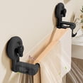 thumbnail image 4 of Dvruxg Suction Cup Towel Rack, Punch-Free Bathroom Organizer, Multi-Hook Bath Towel Storage for Shower Use, 4 of 5