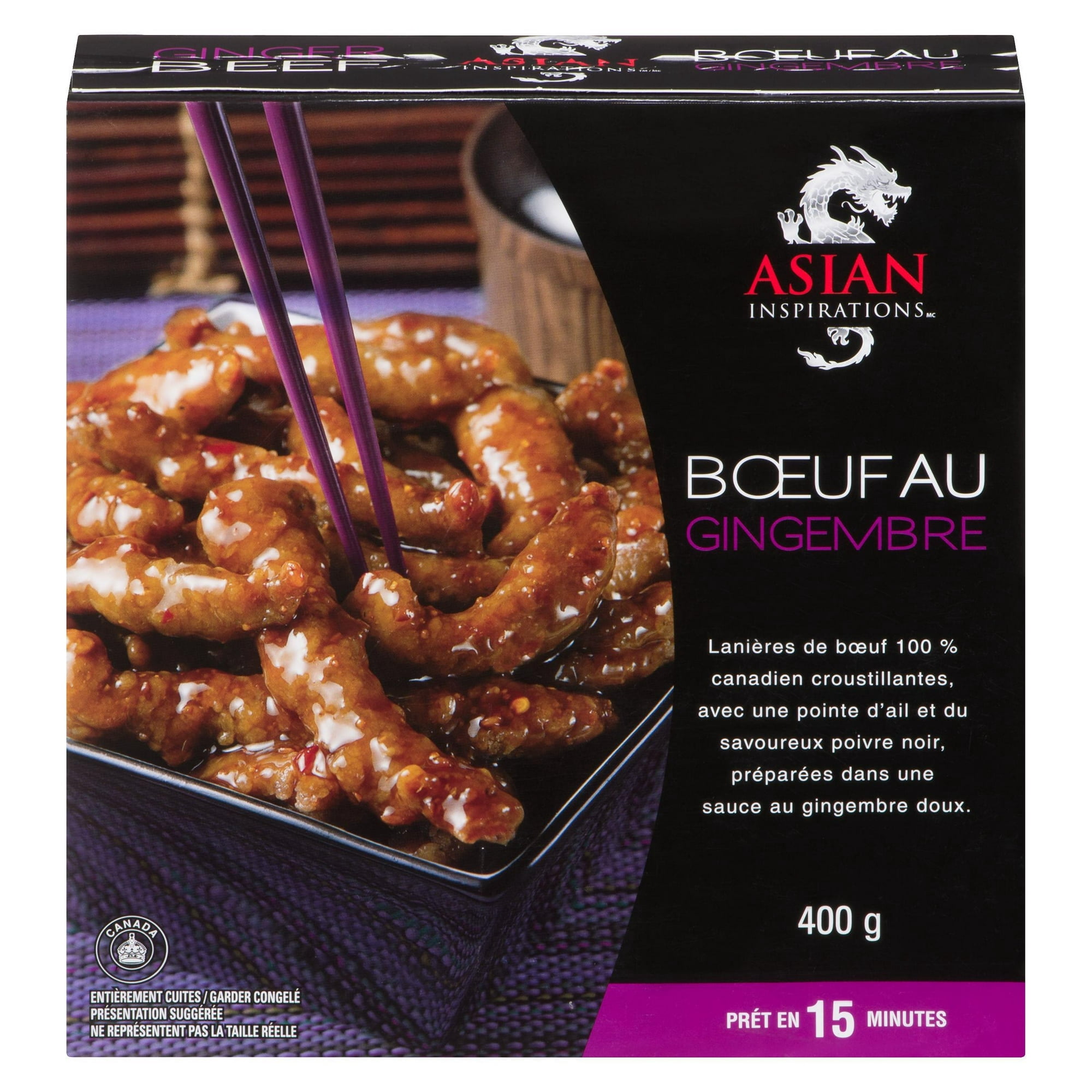 Bœuf au gingembre Asian Inspirations 400 g