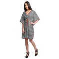 thumbnail image 3 of Moomaya Robes Caftan de Plage pour Femmes, Caftan Imprimé de Couverture de Bikini, Grande Taille, 3 of 4