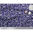thumbnail image 2 of Soimoi Cotton Poplin Fabric Leaves & Floral Block Decor Fabric Printed Yard 56 Inch Wide, 2 of 3