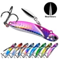 thumbnail image 2 of 1PCS Metal Jig Fishing Lures Sinking Spoon Hooks Swim New Hard Baits Q9Z5, 2 of 8