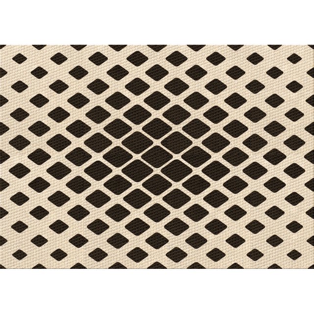 Ahgly Company Machine Washable Indoor Rectangle Transitional Chocolate Brown Area Rugs, 5' x 8'