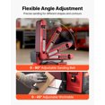 thumbnail image 4 of VEVOR 6" Disc Sander & 4" x 36" Belt Sander, 400W Professional Belt Disc Sanders Combo with 0 - 45° Adjustable Worktable & Dust Collection Port, 4 of 9