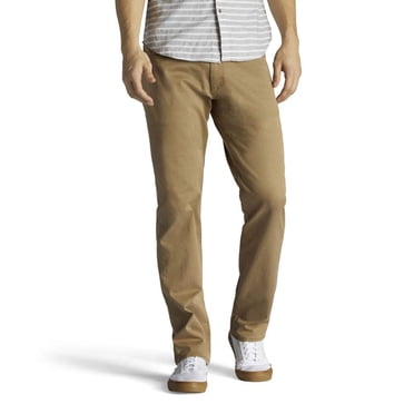 LEE Men's Big-Tall Modern Series Extreme Motion Straight Fit Jean, Cougar, 46W x 30L
