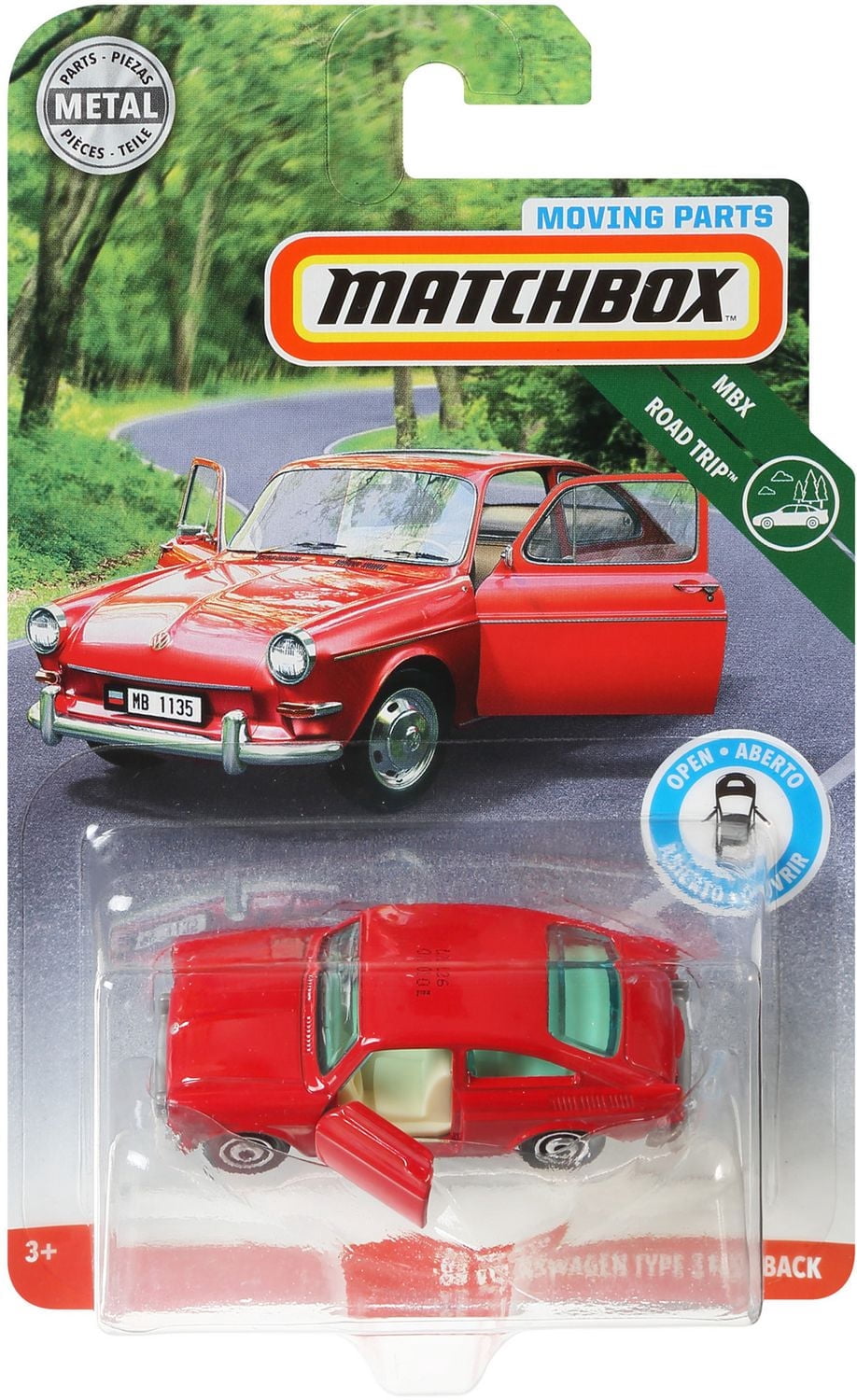 Assortiment de véhicules en métal Matchbox à l’échelle 1:64 avec pièces mobiles