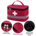 thumbnail image 3 of First Aid Bag First Aid Kit Empty Medical Storage Bag Trauma Bag for Emergency First Aid Kits Car Outdoors, 3 of 5