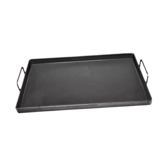 simhoa BBQ Griddle Practical Accessory Flat Top Plate for Camping Gas Grill Cooking 4x3cm