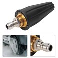thumbnail image 4 of Buse de Pression Rotative, Haute Dureté Connecteur Rapide en Métal ABS 1/4 Po Performance Stable Buse de Laveuse pour Réparation, 4 of 8