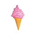thumbnail image 1 of Swimming Pool Float Water Swim Ring Ice Cream Shaped Inflatable Play Game Toy, 1 of 10