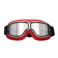 thumbnail image 1 of Over Glasses Motorcycle Goggles Soft Foam Padded Windproof Riding Eyewear with Adjustable Non-Slip Strap for Motorbike Riders, 1 of 4