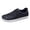 Black, variant on Men's Waterproof PU Leather Casual Sneakers Non-Slip Wedding Ready Dress Shoes Gala-Ready Comfort Classic White Black Bar to Banquet Essential White