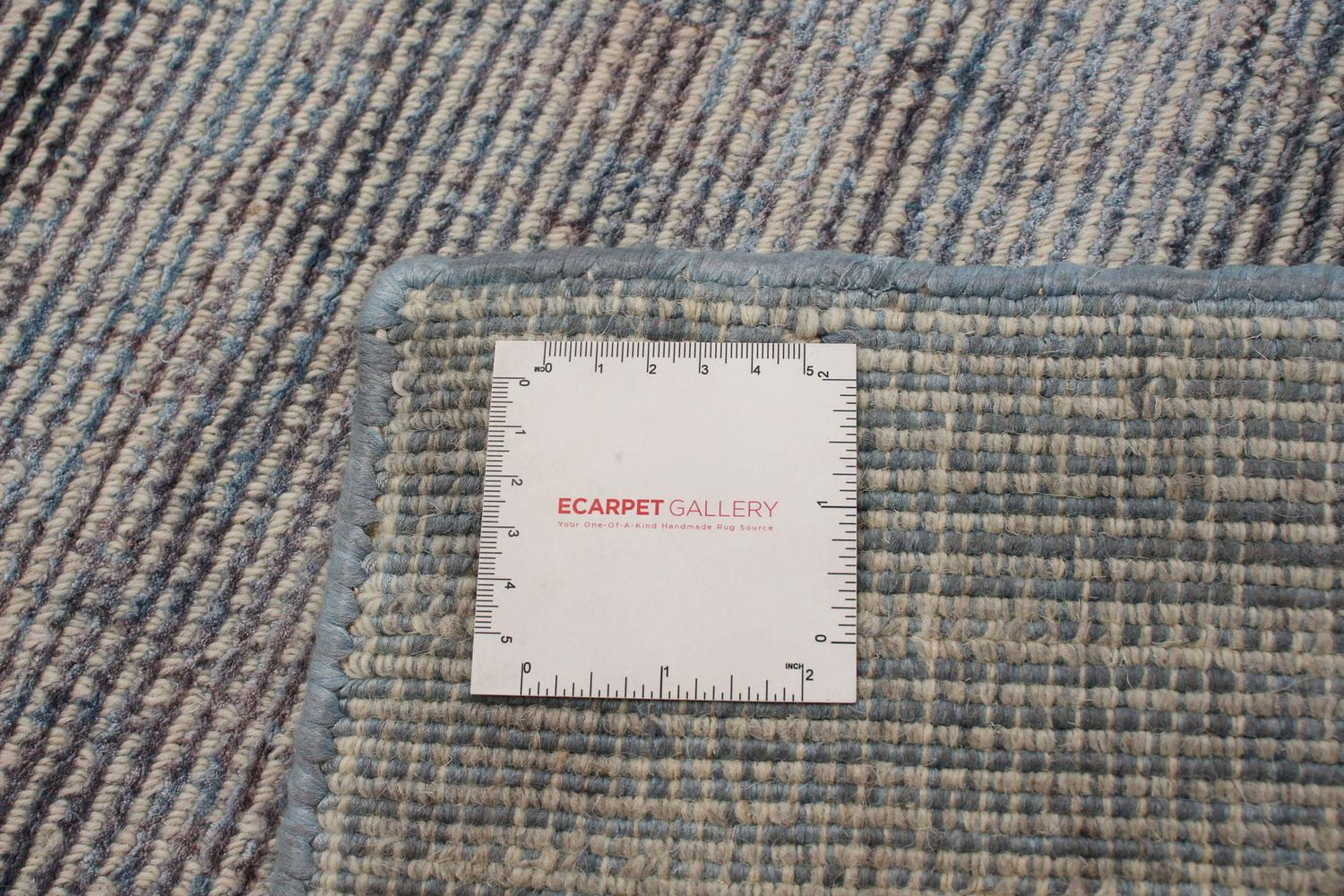 ECARPETGALLERY 5'0" x 7'8"  Transitional Galleria Hand Loomed Area Rug for Living Room, Dining Room and Bedroom in Blue