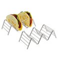 thumbnail image 4 of Thinson Taco Holder Taco Stand Stainless Steel Rustproof Rack Bracket Tray Style for Baking Dishwasher, 4 of 7
