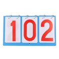 thumbnail image 4 of 3 Chiffres Flip Score Tableau, Exécution Exquise Flip Score Gardien Léger pour le Volley-Ball pour le Tennis de Table, 4 of 8