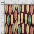 thumbnail image 2 of oneOone Rayon Brown Fabric Kids Floral Sewing Craft Projects Fabric Prints By Yard 56 Inch Wide, 2 of 4