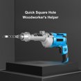 thumbnail image 4 of Drill Press Mortising Attachment, Square Hole Drill Bit Adapter  Compatibility  for Furniture Making, 4 of 7