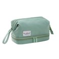 thumbnail image 2 of Dvkptbk Translucent Cosmetic Bag, Cosmetic Bag Set Frosted Translucent with Zipper Handle Portable Travel Bag, Hangable and Handy Cosmetic Bag Makeup Packages Storage & Organization, 2 of 9