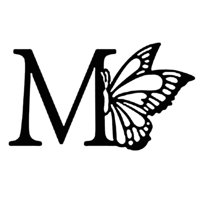 Autocollants Muraux en Forme de Lettre en Métal pour Décoration de Pièce - Uniques pour Améliorer la Maison et l'Ambiance