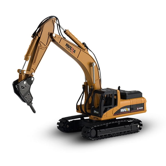 Alloy Excavator Construction Truck Toy Tractor Boy Toy Manual Excavator Metal Construction Equipment Models