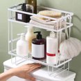 thumbnail image 4 of EGNMCR Closet Organizers and Storage, Kitchen Organization Toilet Tank Rack Multifunctional Bathroom Shower Storage Rack Toilet Top Rack Toilets Storage Rack, 4 of 6