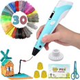 thumbnail image 1 of Stylo 3D Intelligent avec Écran LED, Stylo d'Impression 3D avec Chargement USB, Recharges de Filament Pla 30 Couleurs, 1 of 5