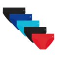 thumbnail image 1 of Reebok Men's Performance Low Rise Briefs, 5 Pack, 1 of 5