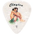 thumbnail image 2 of Clayton HHT-12 Hula Hottie Thin Guitar Picks- 12 Pieces, 2 of 3
