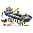 thumbnail image 4 of LEGO City Ocean Exploration Ship 60266 Toy Building Kit (745 Pieces), 4 of 7