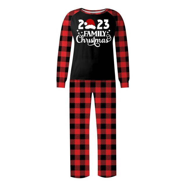 Pyjamas de Noël Assortis pour Hommes Ensembles de Pyjamas de Vacances pour la Famille