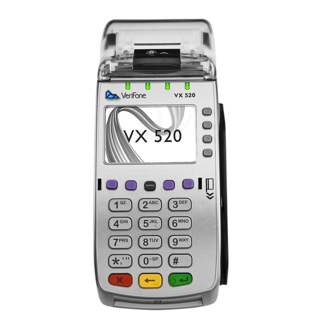 Verifone Vx520 Terminal de Carte de Crédit EMV DC