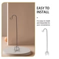 thumbnail image 4 of Shepards Hook Bird Feeder Pole Hook Shepherds Hook for Garden Outdoor Use, 4 of 6