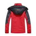 thumbnail image 2 of Veste Imperméable de Montagne pour Femmes Veste de Ski Veste Coupe-Vent Veste Chaude d'Hiver pour Camping Randonnée Ski, 2 of 7
