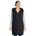 thumbnail image 1 of George Women's Long Quilted Vest, 1 of 6
