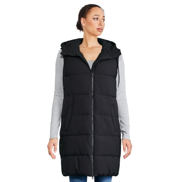 George Women's Long Quilted Vest